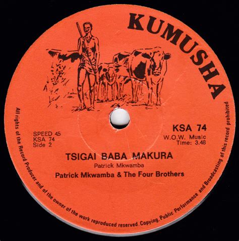 patrick mkwamba   brothers vambozha vauya tsigai baba makura vinyl discogs