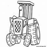 Tracteur Deere Ferme Agricole Tractor Colorier Transportation Fourche Fois Imprimé Coloriages sketch template
