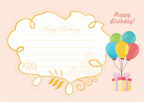 happy birthday card  happy birthday card templates