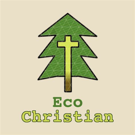 eco christian tree  cross christian pin teepublic