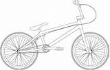 Bmx Bike Coloring Pages Template Mountain Bicycle Bikes Hot Popular Deviantart Coloringhome Library Favourites Add Kids sketch template