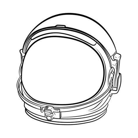 astronaut helmet drawing    clipartmag