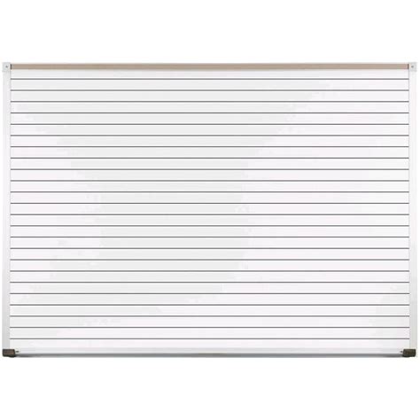 rite graphic dry erase board  horizontal lines    ah  graphic surface dry