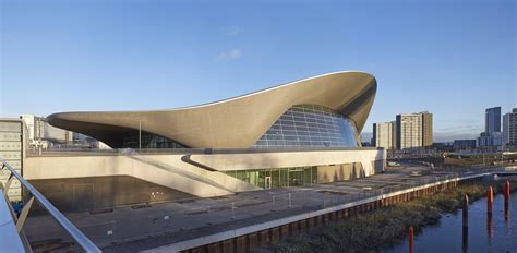 london aquatics centre zaha hadid architects   facade