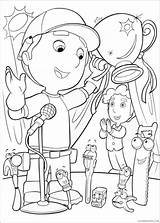 Handy Manny Coloring4free Printable sketch template