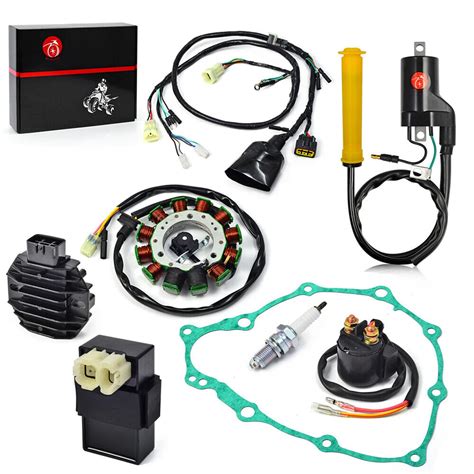 buy wire wiring harness stator ignition coil igniter cdi relay rectifier complete kit  honda