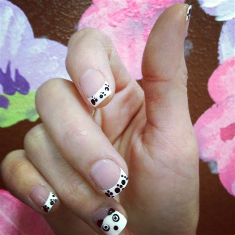 panda bear nails  adorable     timeless nail spa
