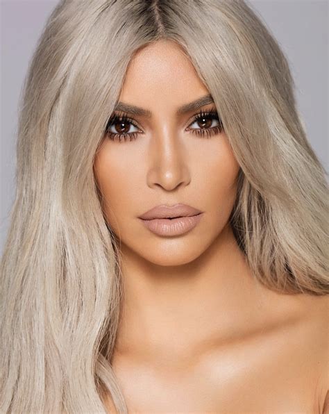 Kkw Enough Said Nordic Blonde Clip In Hair Extensions