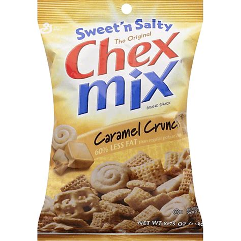 Chex Mix Snack Mix Caramel Crunch 8 75 Oz Bag Snack Mixes Fairplay