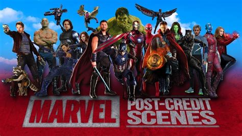 all the marvel cinematic post credits scenes compilation 2008 2017 youtube