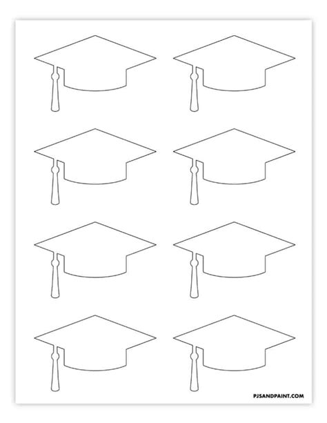 graduation hat template printable printable world holiday