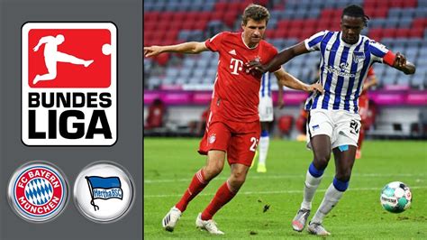 fc bayern münchen vs hertha bsc ᴴᴰ 04 10 2020 3 spieltag 1