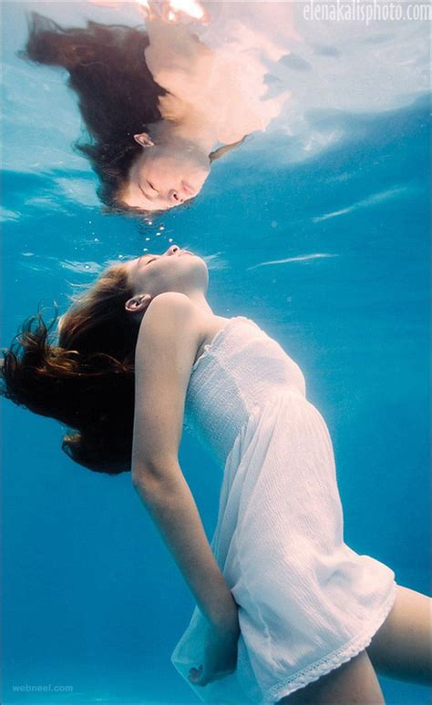 Under Water Reflection Photography Underwater Portrait Water