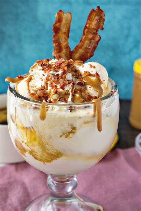 elvis ice cream sundae elvis was known for his love of peanut butter banana and bacon