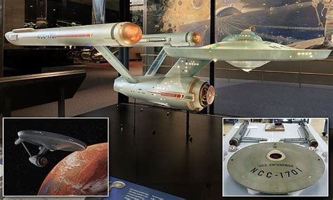 smithsonian unveils restored enterprise flies model used in original star trek series daily