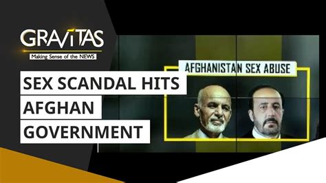 gravitas major controversy in afghanistan sex scandal