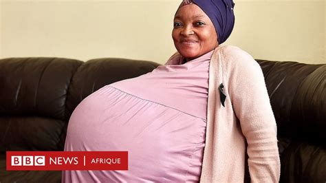 la sud africaine gosiame thamara sithole a donné naissance à 10 bébés
