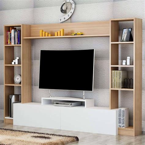 modern  contemporary storage tv unit design ideas