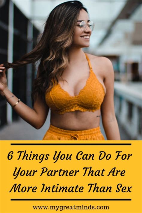 6 Things You Can Do For Your Partner That Are More
