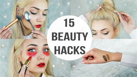 15 Beauty Hacks Everyone Should Know Youtube