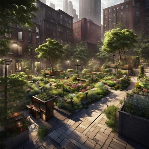 urban garden ai generated artwork nightcafe creator