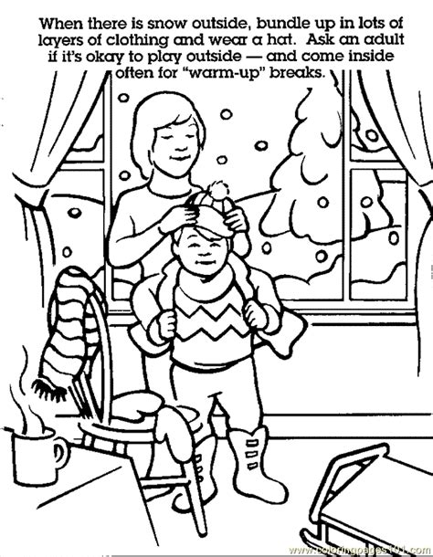 safety coloring pages coloring home