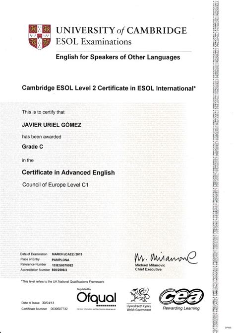 cambridge english advanced cae