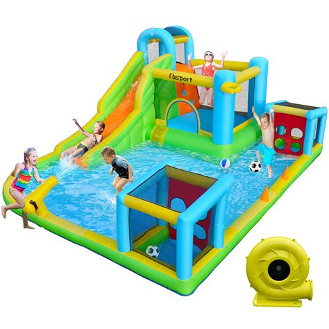 buy fbsport inflatable bounce house water   blower bouncy