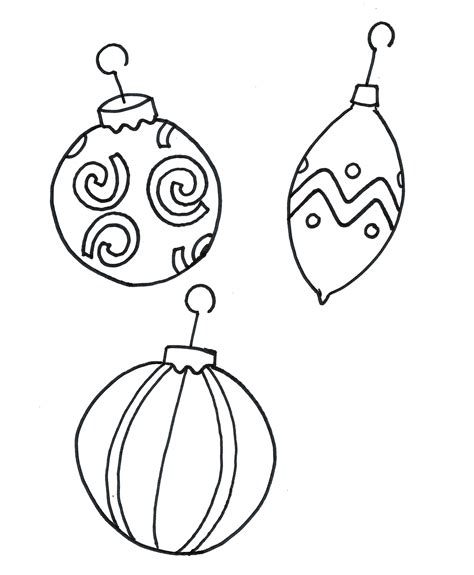 ornament coloring pages    print