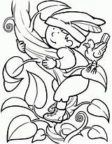 Haricot Magique Coloriage Beanstalk Conte Pages Maternelle Tales Contes Les Coloriages Traditionnels Enfant Traditional Worksheets Sheets Coin Rhymes Theme Supercoloriage sketch template