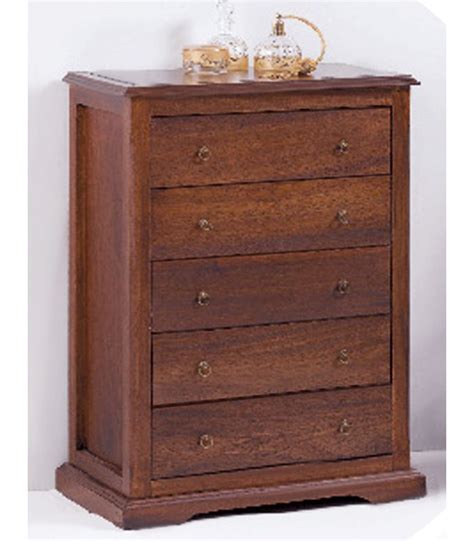 Scegli la consegna gratis per riparmiare di più. Cassettiera Legno 5 Cassetti - Spazio Casa