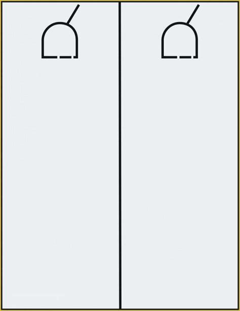 printable door knob hanger template  blank door hangers door