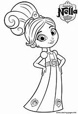 Coloring Nella Princess Knight Pages Year Old Printable Olds Drawing Kids Colouring Color Sheets Girls Print Printables Prinses Fun Horse sketch template