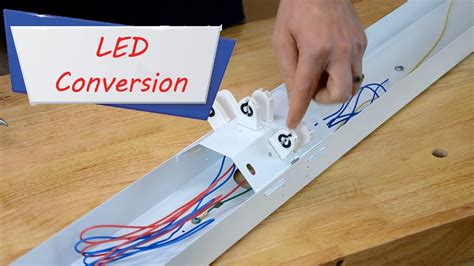 wiring diagram  convert fluorescent  led