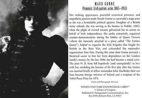 maud gonne historical figures historical people