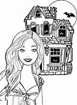Halloween Coloring Barbie Pages Printable Printables Para Colorear Girl Happy Coloringhome Color Print Girls Sheets Filminspector Aqua Gif Kids Library sketch template