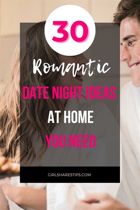 30 romantic date night ideas at home for married couples romantic