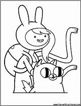 Coloring Cake Adventure Pages Time Fionna Fiona Printable Colouring Adventuretime Fun Template Color sketch template