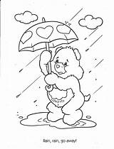 Coloring Care Bear Pages Rainy Bears Printable Kids Rain Sheets Print Baby Drawing Days Colouring Color Windy Cartoon Bestcoloringpagesforkids Preschool sketch template