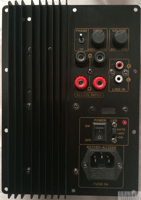 subwoofer amplifier scandyna subwoofer amplifier board  amplifier  consumer