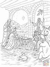 Jesus Shepherds Baby Coloring Pages Come Nativity Christmas Angels Printable Supercoloring Color Kids sketch template