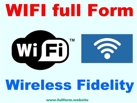 wifi full form  details  wi fi working full form