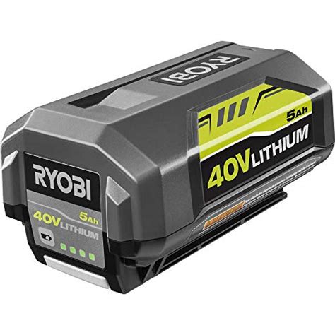Ryobi Ry40220 40 Volt 5 Amp Lithium Ion High Capacity Battery