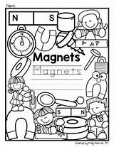 Coloring Magnets Vocabulary sketch template