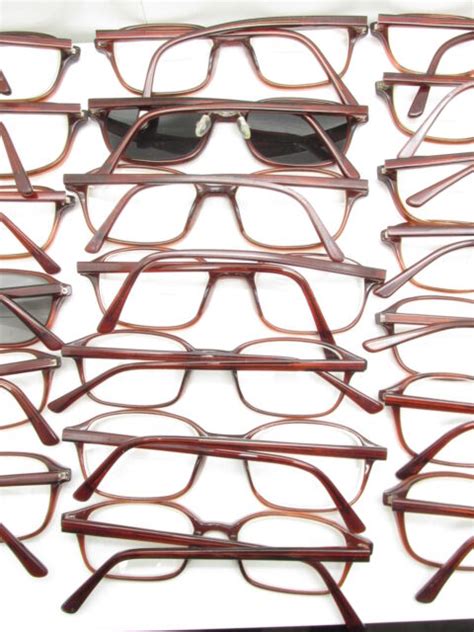 set of 25 vintage romco military r 5a eyeglasses frames eyewear bulk