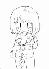 Chara sketch template