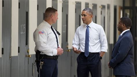 Obama Visits Prison To Promote Criminal Justice Plans