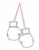 Boxing Gloves Drawing Glove Draw Hanging Drawings Easy Clipart Coloring Step Cancer Getdrawings Breast Vase Wikihow sketch template