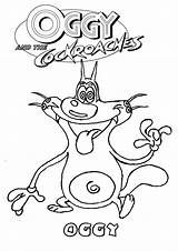 Oggy Cockroaches Coloring Pages Page4 Print Pdf Open  Color Getdrawings Getcolorings sketch template