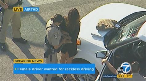 woman arrested after chase from westwood to manhattan beach daily news